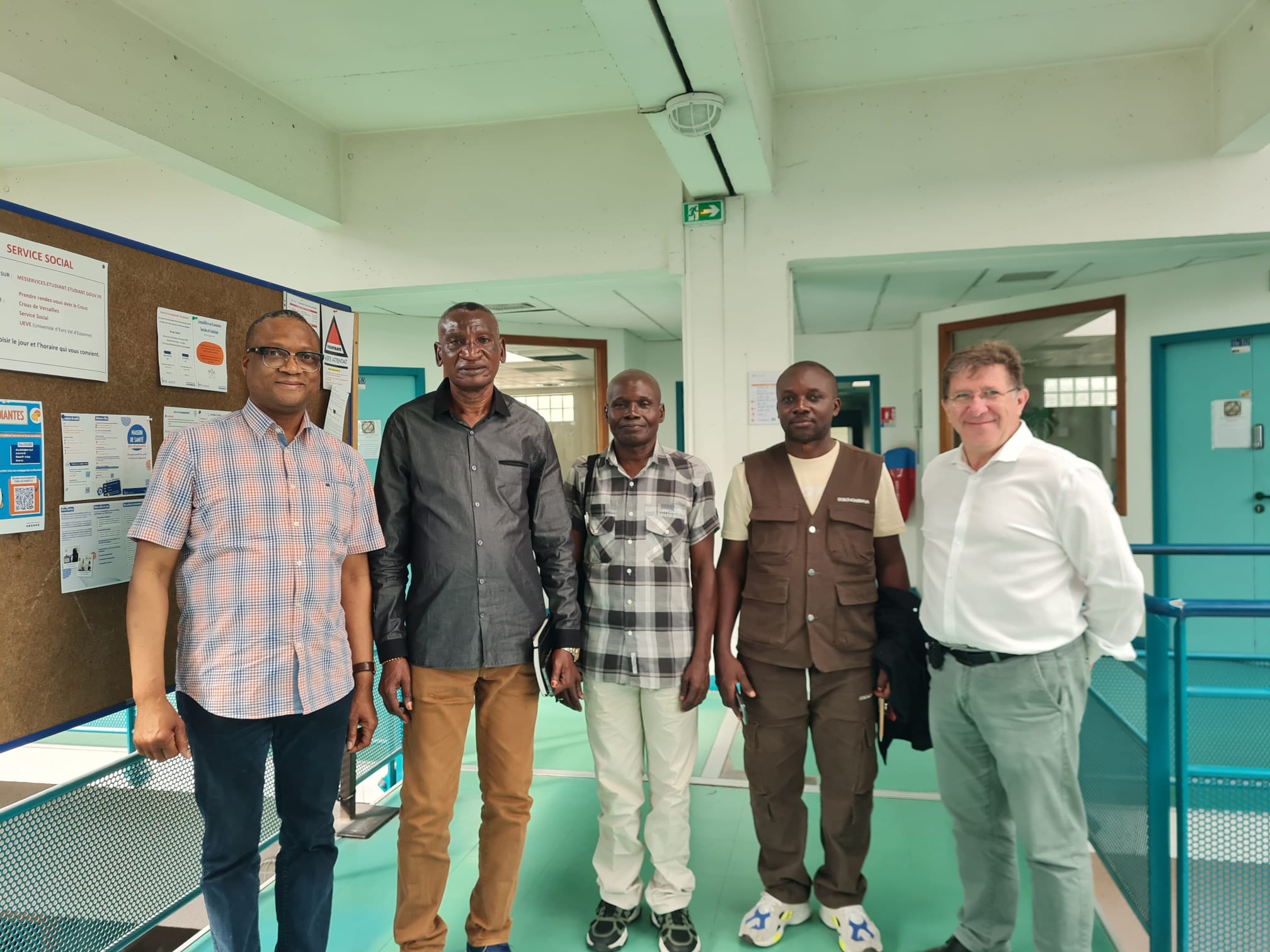 Visite des enseignants de l'ISTA KINSHASA